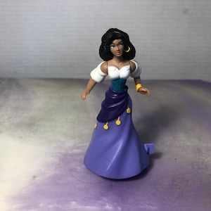 Vintage Hunchback of Notre Dame - ESMERELDA Burger King toy / Cake Topper - 1996 Burger King Toy