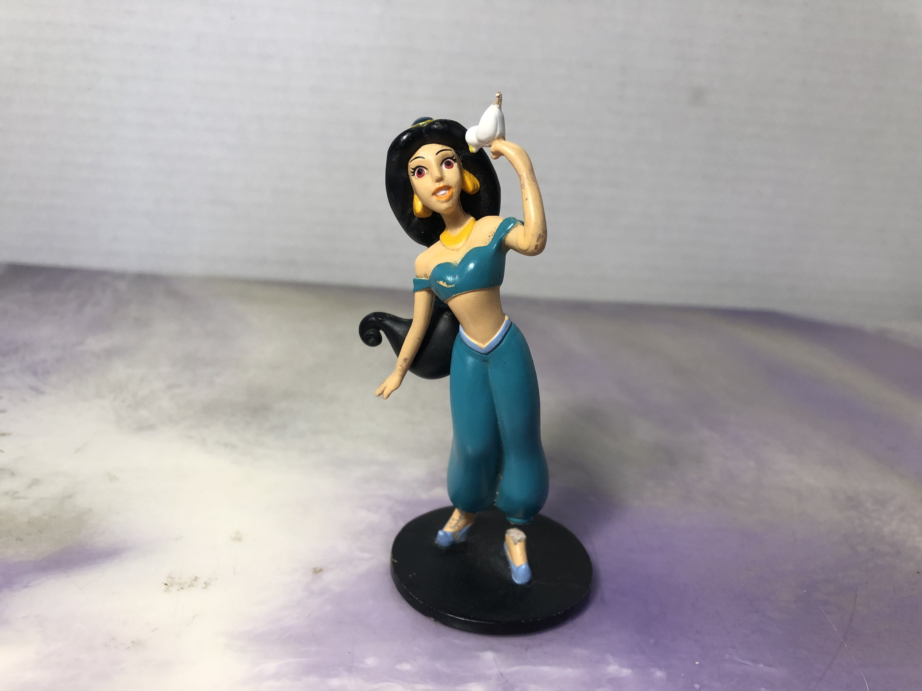 ヴィンテージ ディズニー プリンセス ジャスミン フィギュア PVC