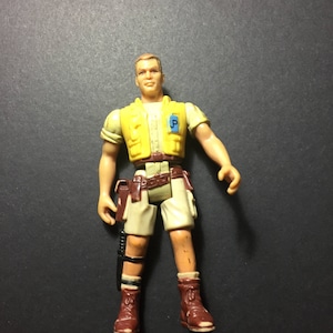 Vintage Rare Toy Jurassic Park Series 1 Robert Muldoon - Jurassic Park Movie Figure - Kenner 1994