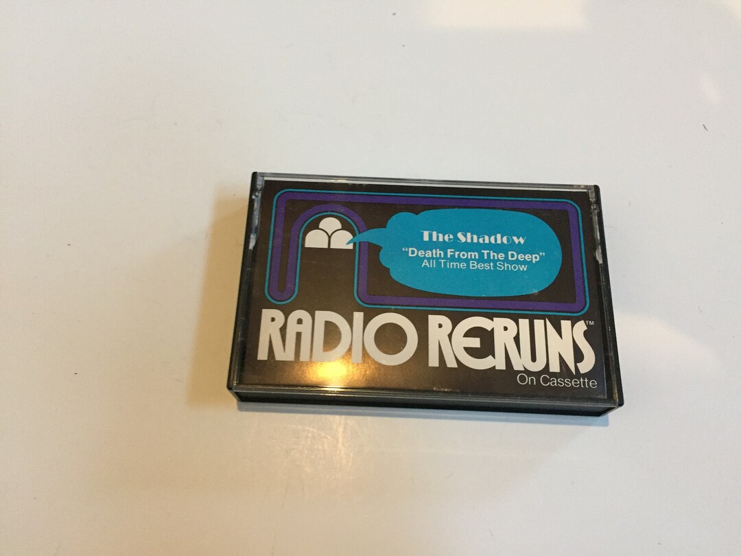 Radio Reruns Vintage Radio Reruns Cassette Tape # 62 - the Shadow (death From the ...