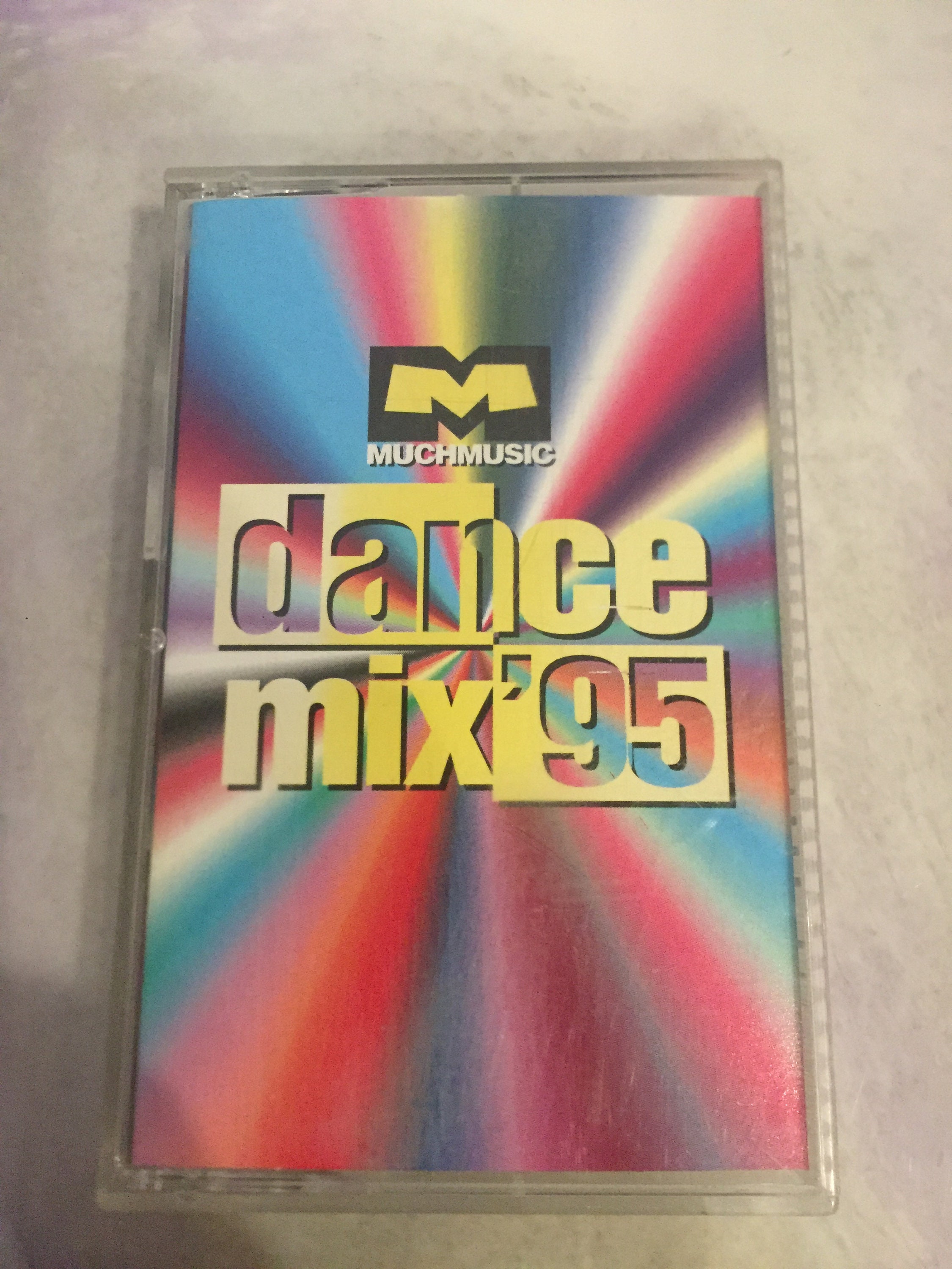 Much Music - Dance Mix 95 - Cassette Tape Vintage Dance Album