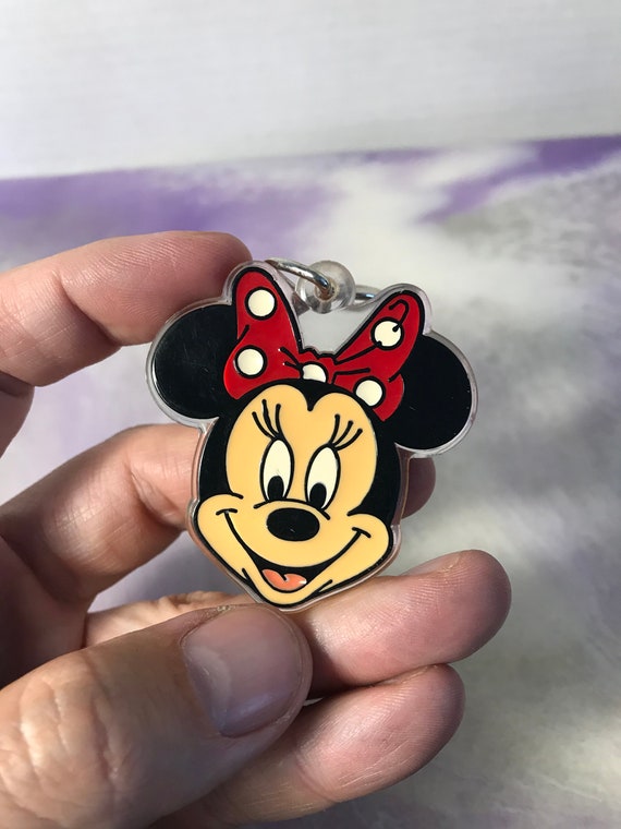 Vintage Disney Minnie Mouse Keychain - Super Cute… - image 2