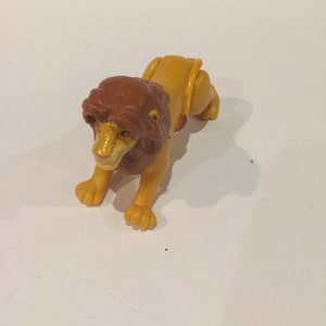 Vintage Lion King Figure Adult Simba! Disney Lion King Burger King Figure Cake Topper! Lot 2
