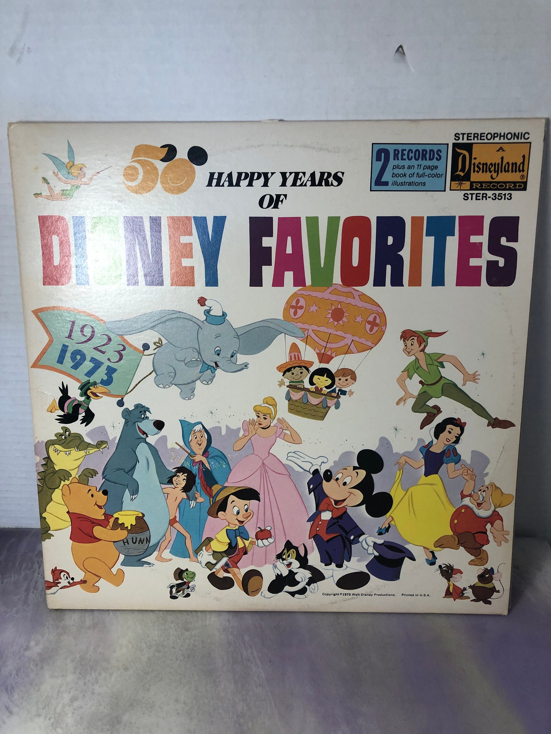 DISNEY FAVORITES LPレコード昭和レトロ
