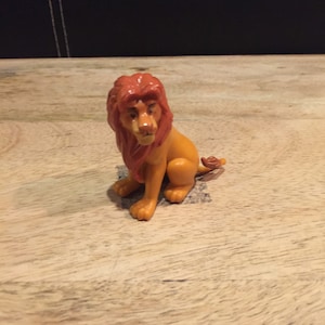 Vintage Lion King Figure Adult Simba! Disney Lion King Cake Topper PVC Figure!