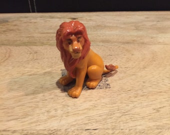 Vintage Lion King Figure Adult Simba! Disney Lion King Cake Topper PVC Figure!