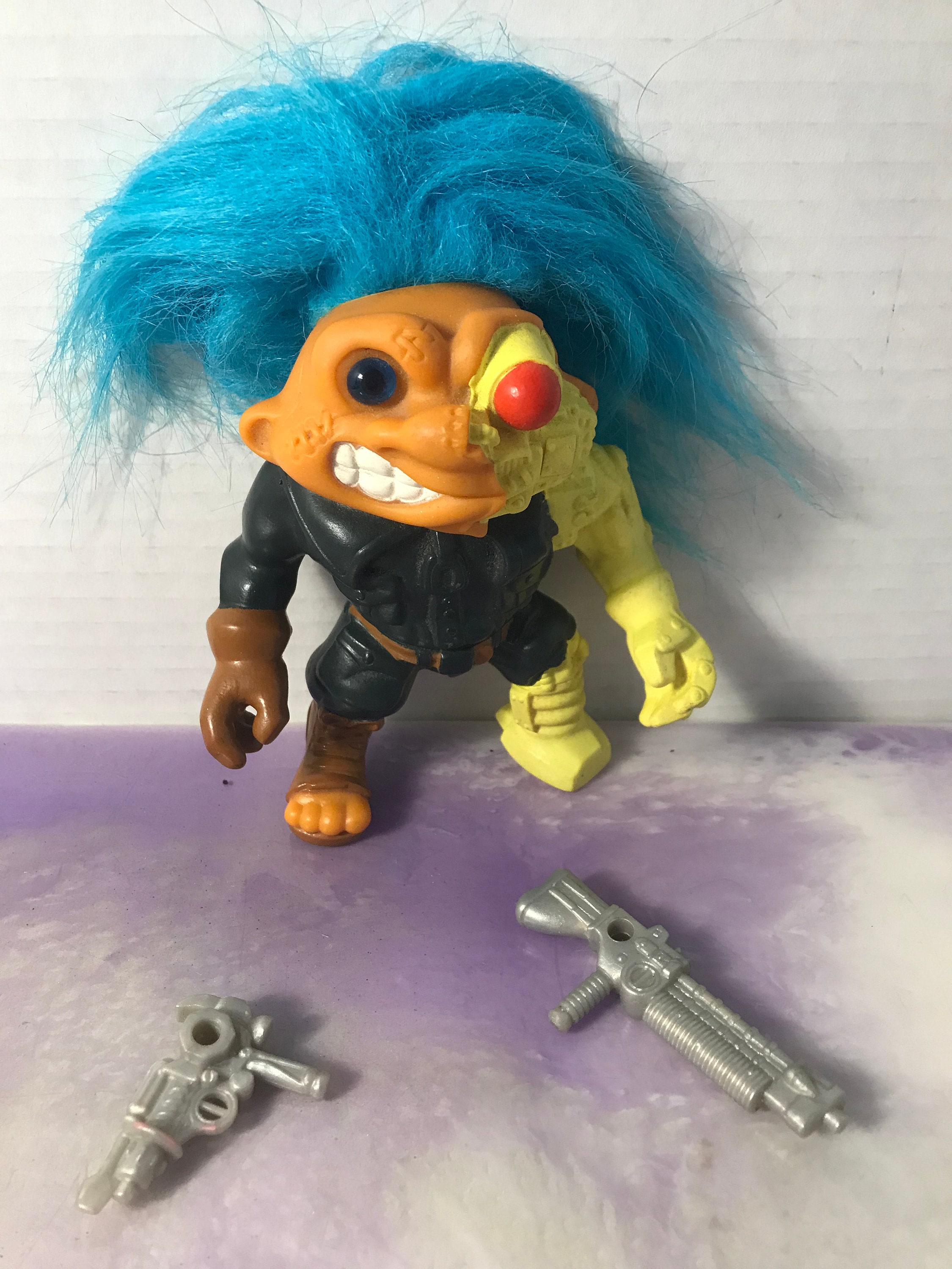 Vintage Battle Trolls TROLLMINATOR Themed Troll Figure 1992 Hasbro