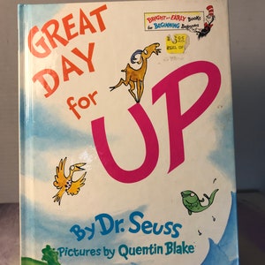 Vintage Dr. Seuss - Toller Tag für Up - Anfänger Buch Dr. Seuss Hardcover Buch
