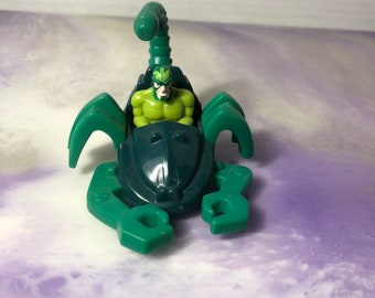 Vintage Spider-Man the Animated Series Mcdonalds Happy Meal Toy - Spiderman Scorpion Toy / Cake Topper 1995