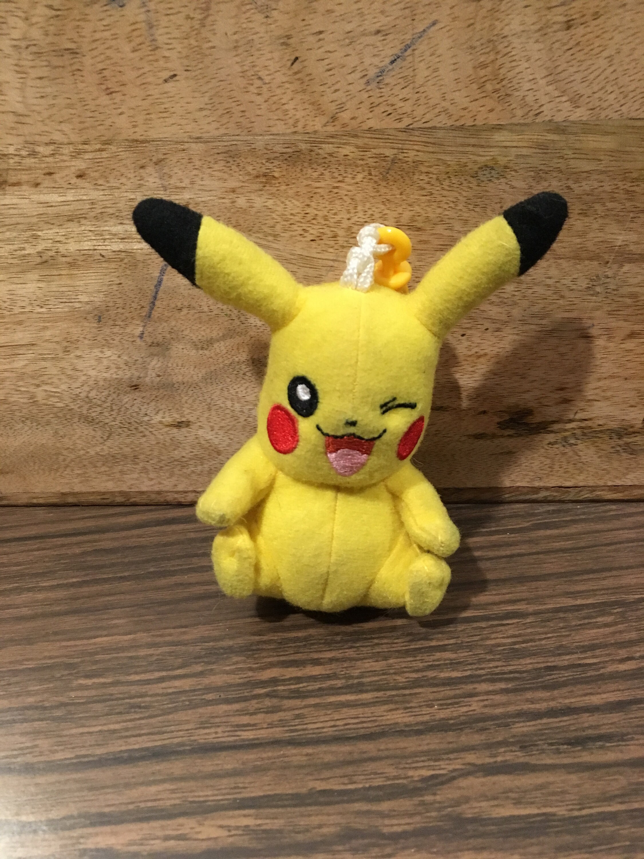 pikachu plush keyring