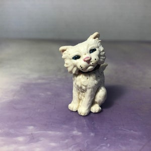 Vintage Kitty in my Pocket Cat  Toy  Rubber Cat Figure -Rare Vintage Plastic 1990&#39;s Cat / Cake Topper