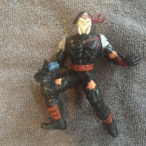 Vintage Action Figure GI Joe Extreme ~ 1996 Gi Joe Skar Iron Klaw  (v3) ~ Hasbro Vintage ARAH Gi Joe