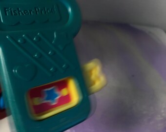 Vintage Fisher-price Activity Keys 1994 Baby Development Jingle