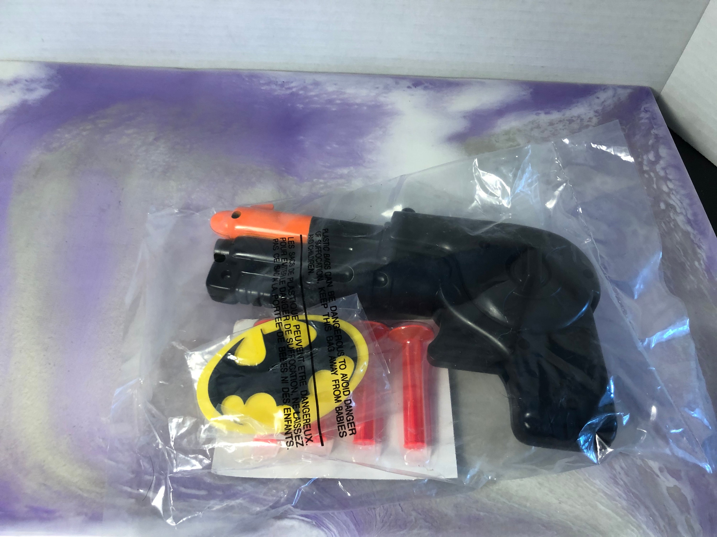 Vintage Batman 1989 DC Comics Batman the Movie Bat Gun Grapple Gun