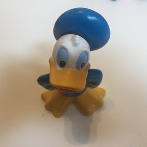 Vintage Donald Duck Vinyl Kuchen Topper Figur 4 Inches Hoch Vinyl Disney Rare Cool Nostalgie