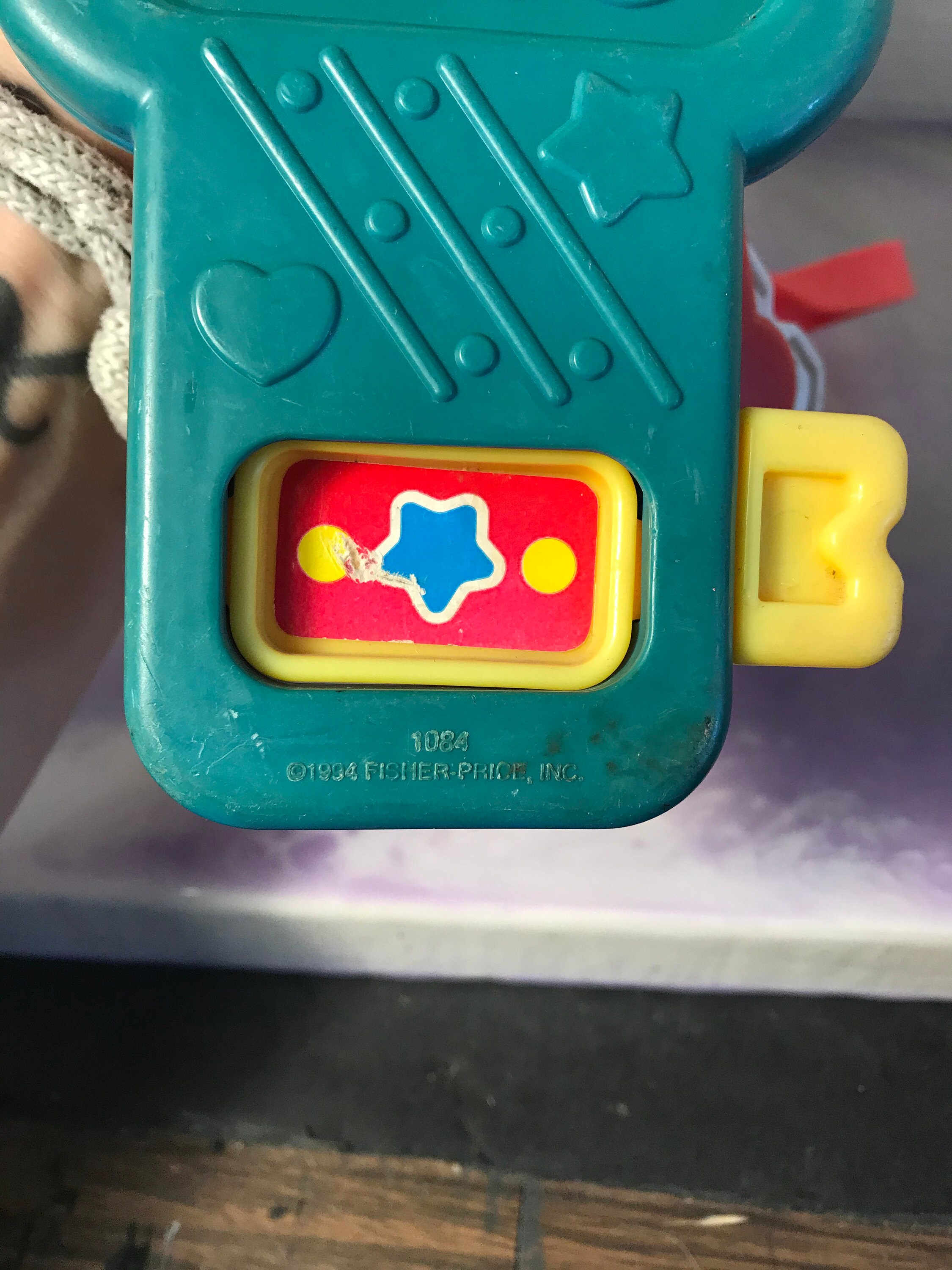 Vintage Fisher-price Activity Keys 1994 Baby Development Jingle