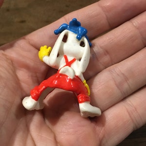 Vintage 1987 Who Framed Roger Rabbit PVC Figure/ Cake Topper Toy ...