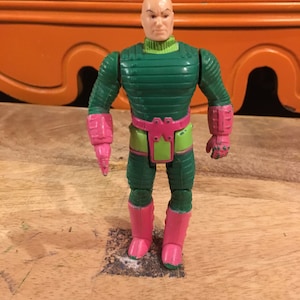 Vintage 1985 Kenner DC Super Powers Lex Luthor Action Figure Working - Rare Vintage Figure Lot 2