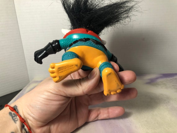 Vintage Battle Trolls TROLLMINATOR Themed Troll Figure 1992 Hasbro