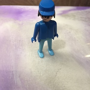 Vintage Playmobil Figure- Rare Vintage Playmobil Civil War / Union Army Playset - Soldier Blue Outfit Rare Vintage Playmobil Lot 2