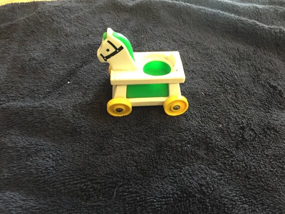 vintage fisher price shopping cart