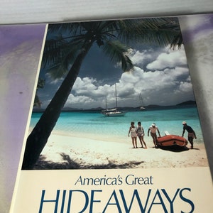 Vintage National Geographic Society Hardcover Buch - Amerikas Great Hideaways - Fantastische Vintage National Geographic Nostalgie