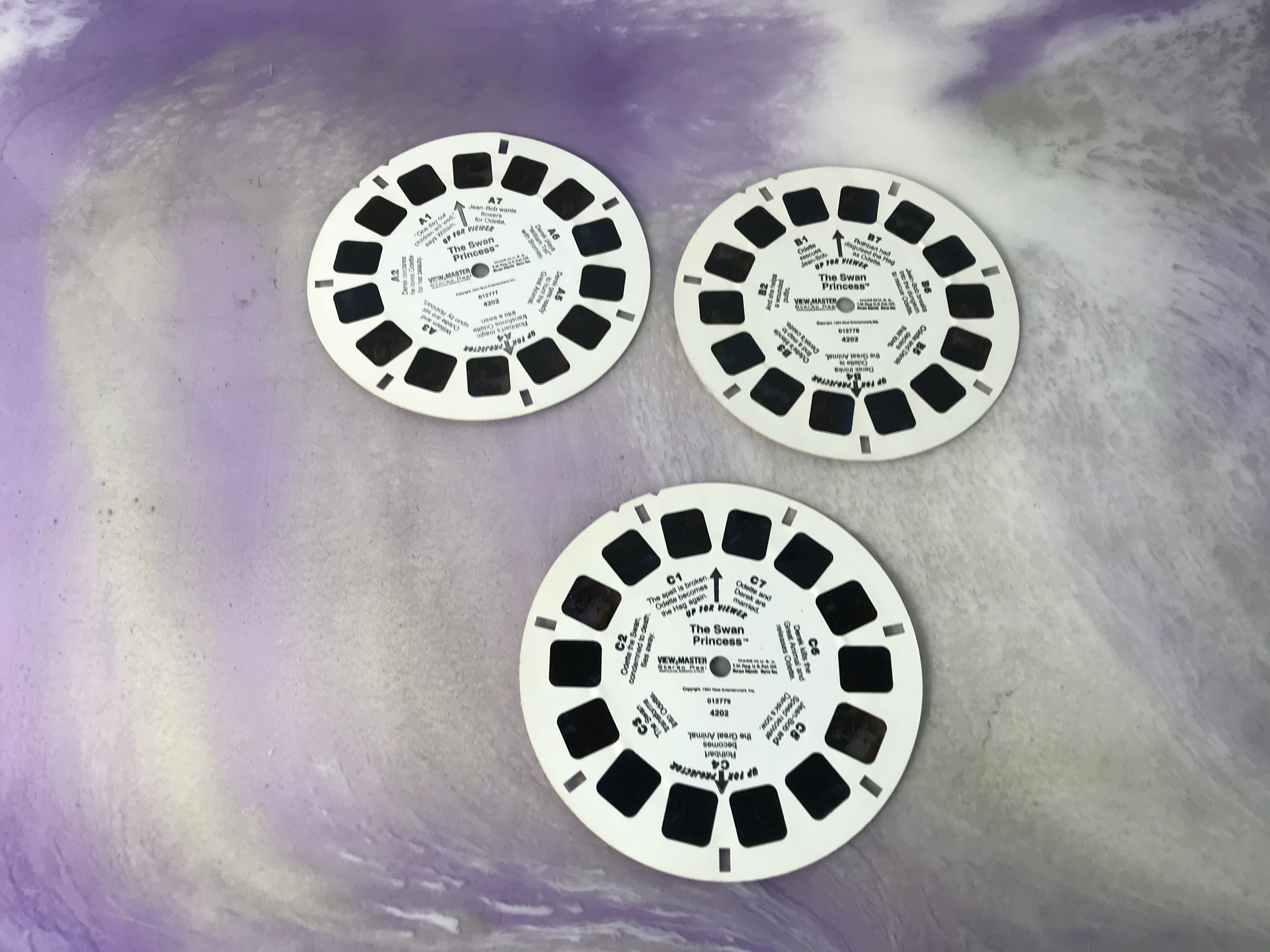 Carretes ViewMaster antiguos de Sawyer's View-Master - Juego de 3 carretes  de Disneyland La Princesa Cisne - Impresionante nostalgia por el ViewMaster  - Etsy México, image size:3000x2250