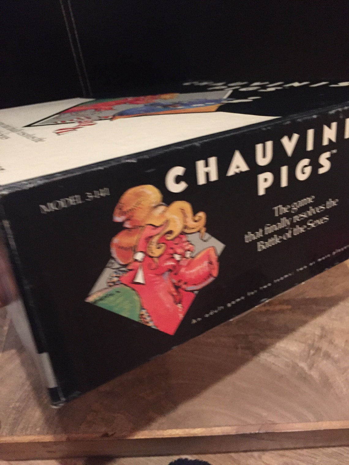 Vintage Chauvinist Pigs Game by Tiger 1991 Edition 100 Etsy