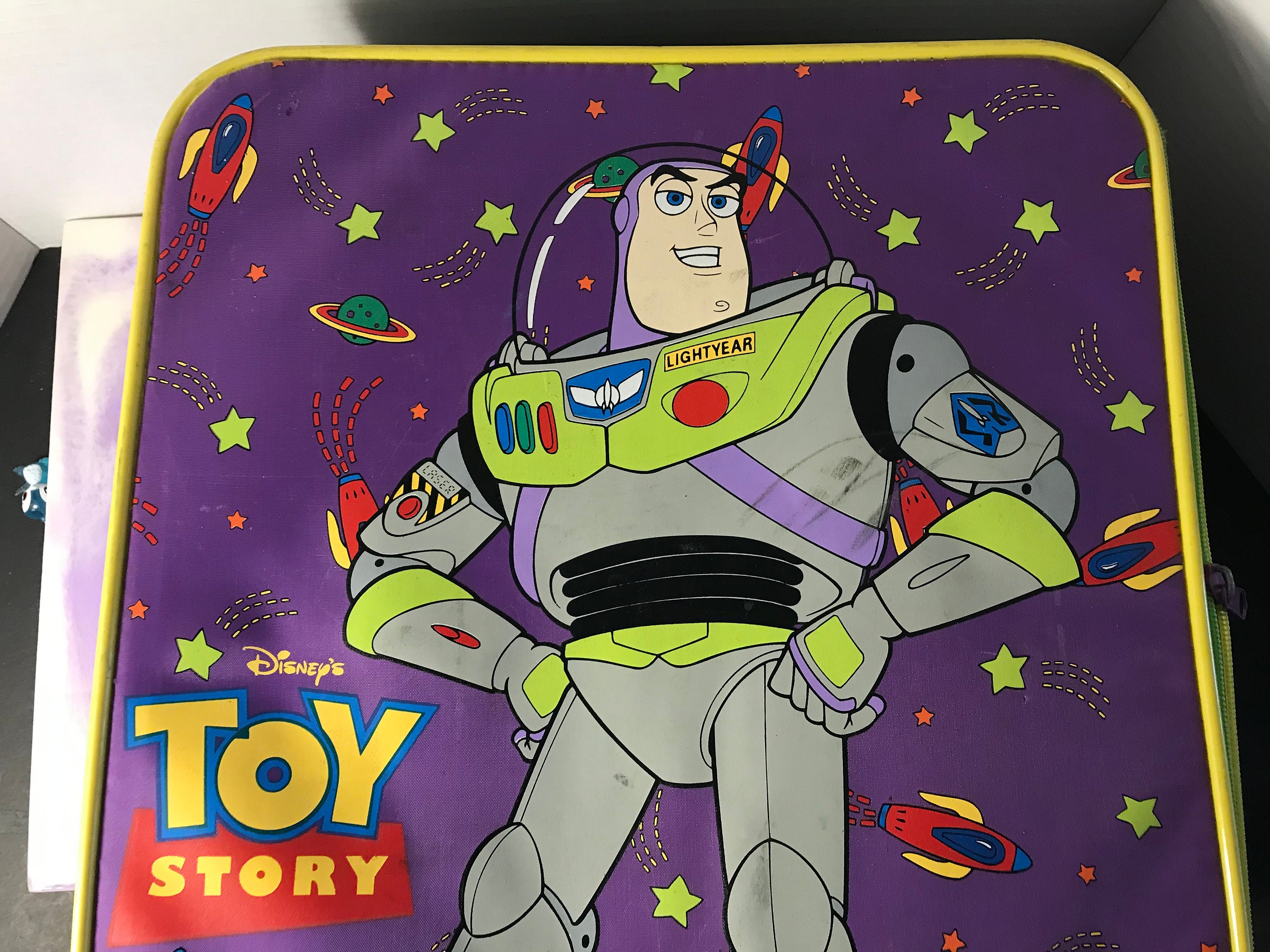Vintage 1990's Toy Story Buzz Lightyear Suit Case Rare | Etsy