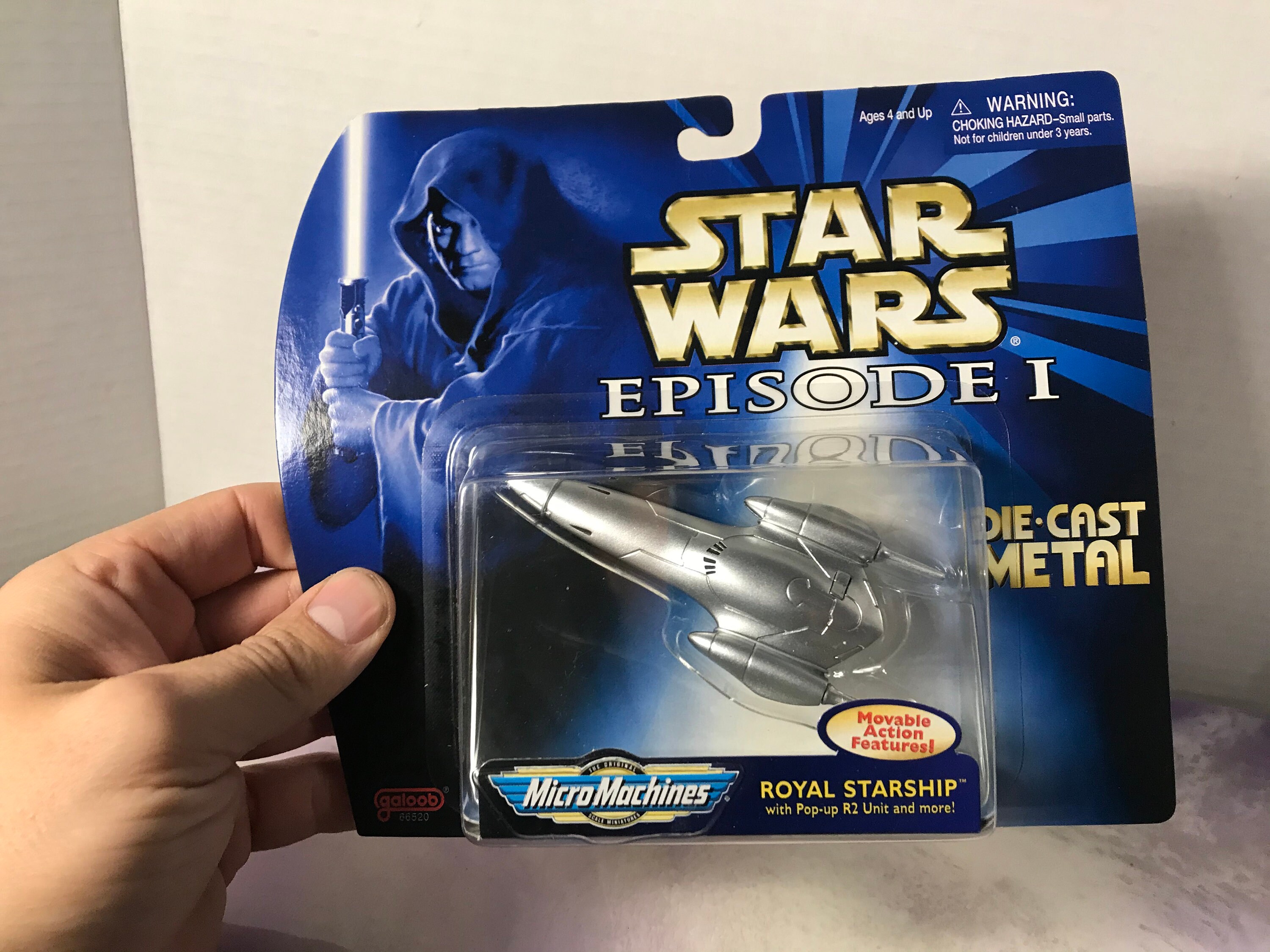 Vintage 1998 Episode 1 Star Wars Micro Machines Die Cast - Royal 