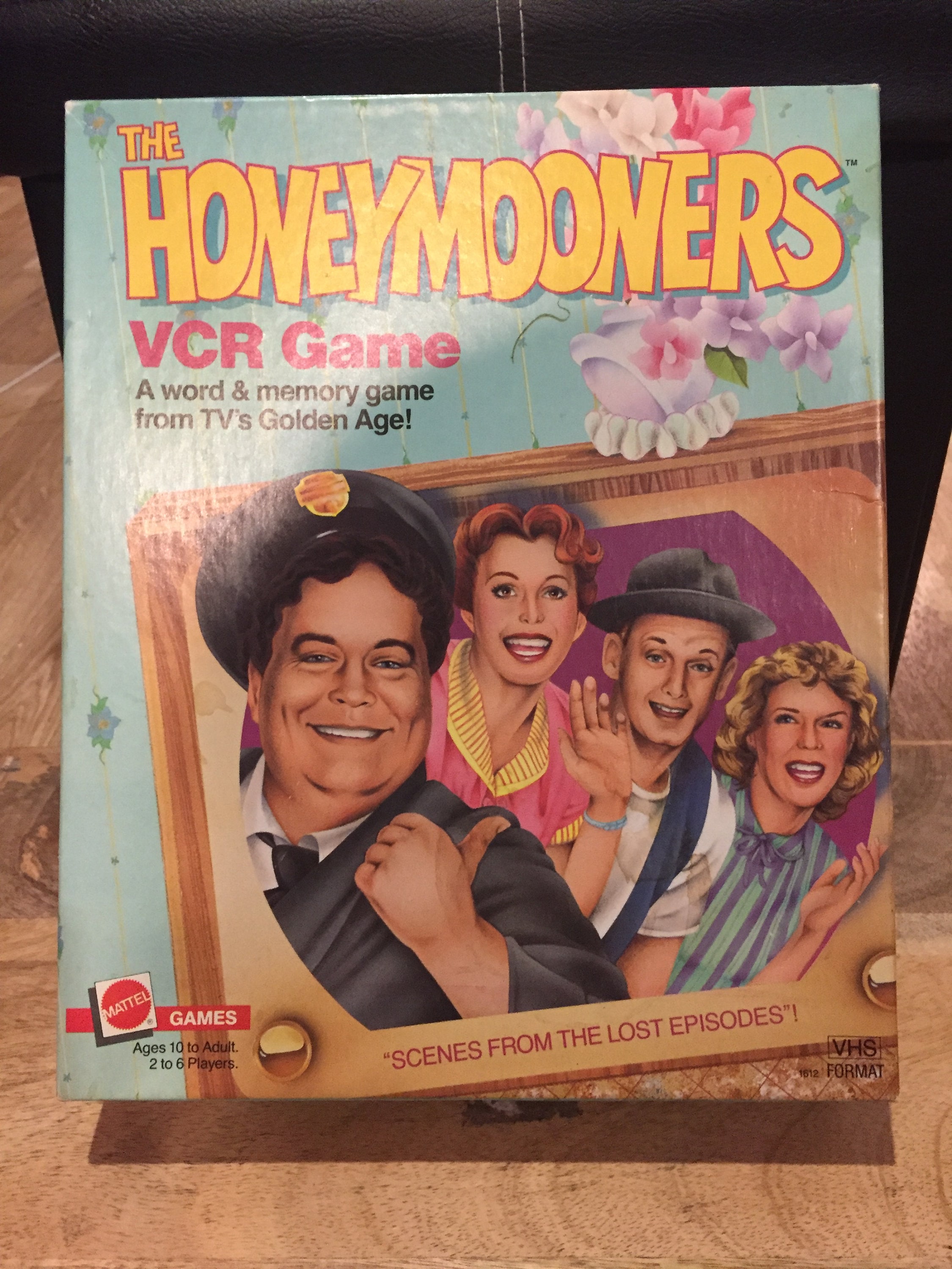 The Honeymooners VCR Game Unplayed 100 Complete Game Mattel Etsy