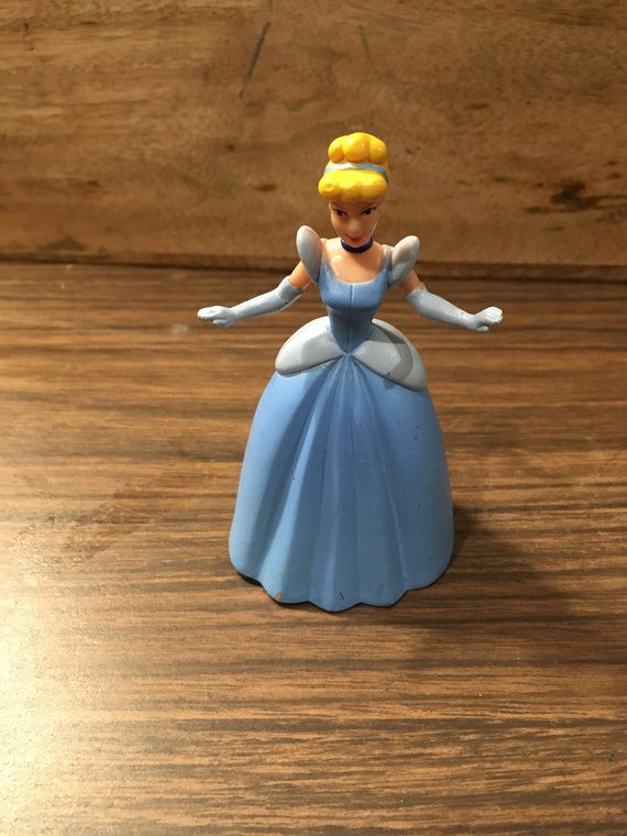 Vintage Disney CINDERELLA Blue Dress Figure PVC Cake Topper Rare Vintage  Toy! Fun Vintage Toy! Lot 6 - Etsy
