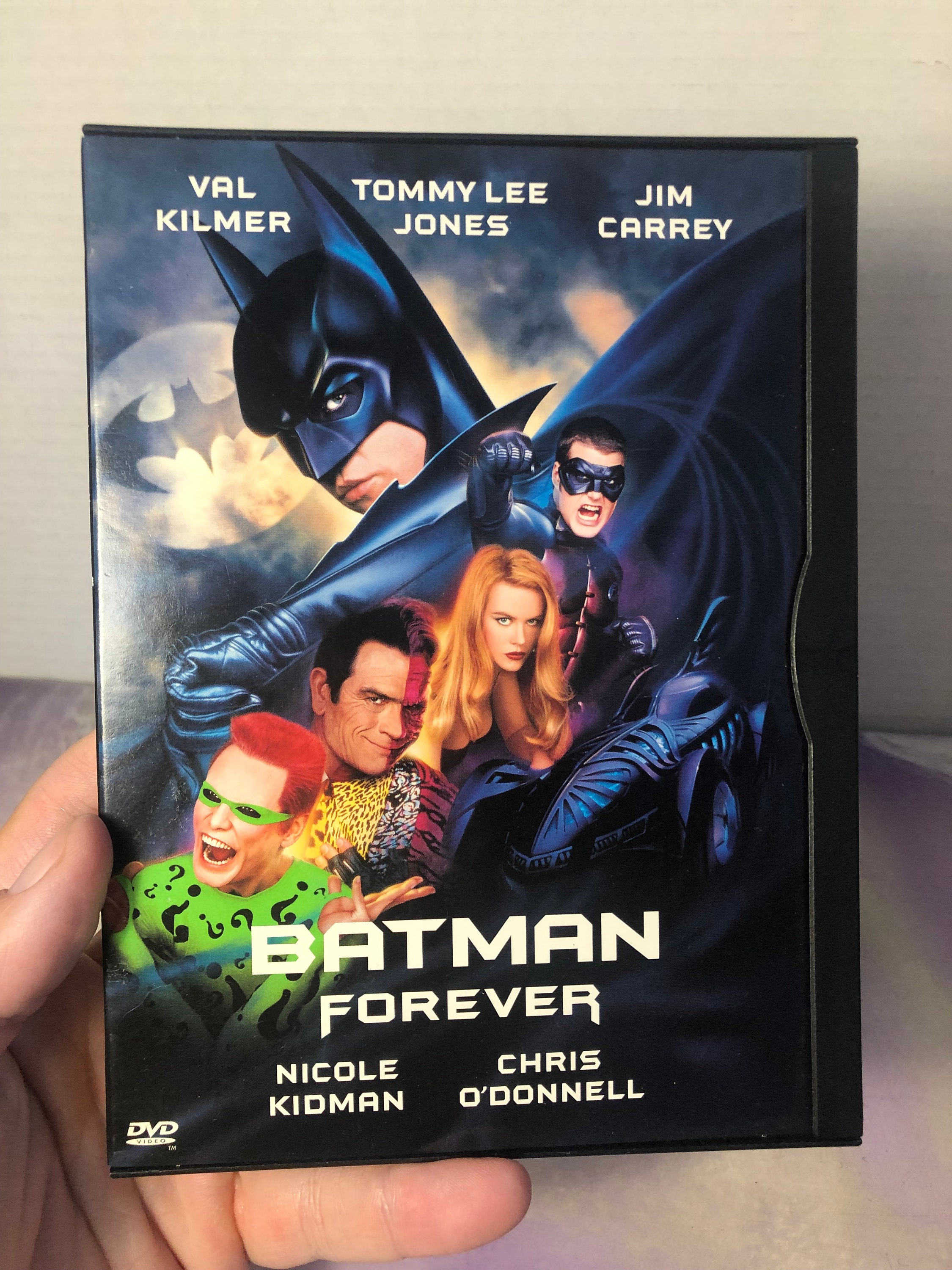 Vintage Batman Forever DVD Awesome Vintage Movie Works - Etsy Australia