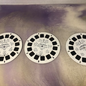 Vintage Sawyer's View-Master ViewMaster Reels - Snow White 3 Reel Set  - Awesome Viewmaster Nostalgia
