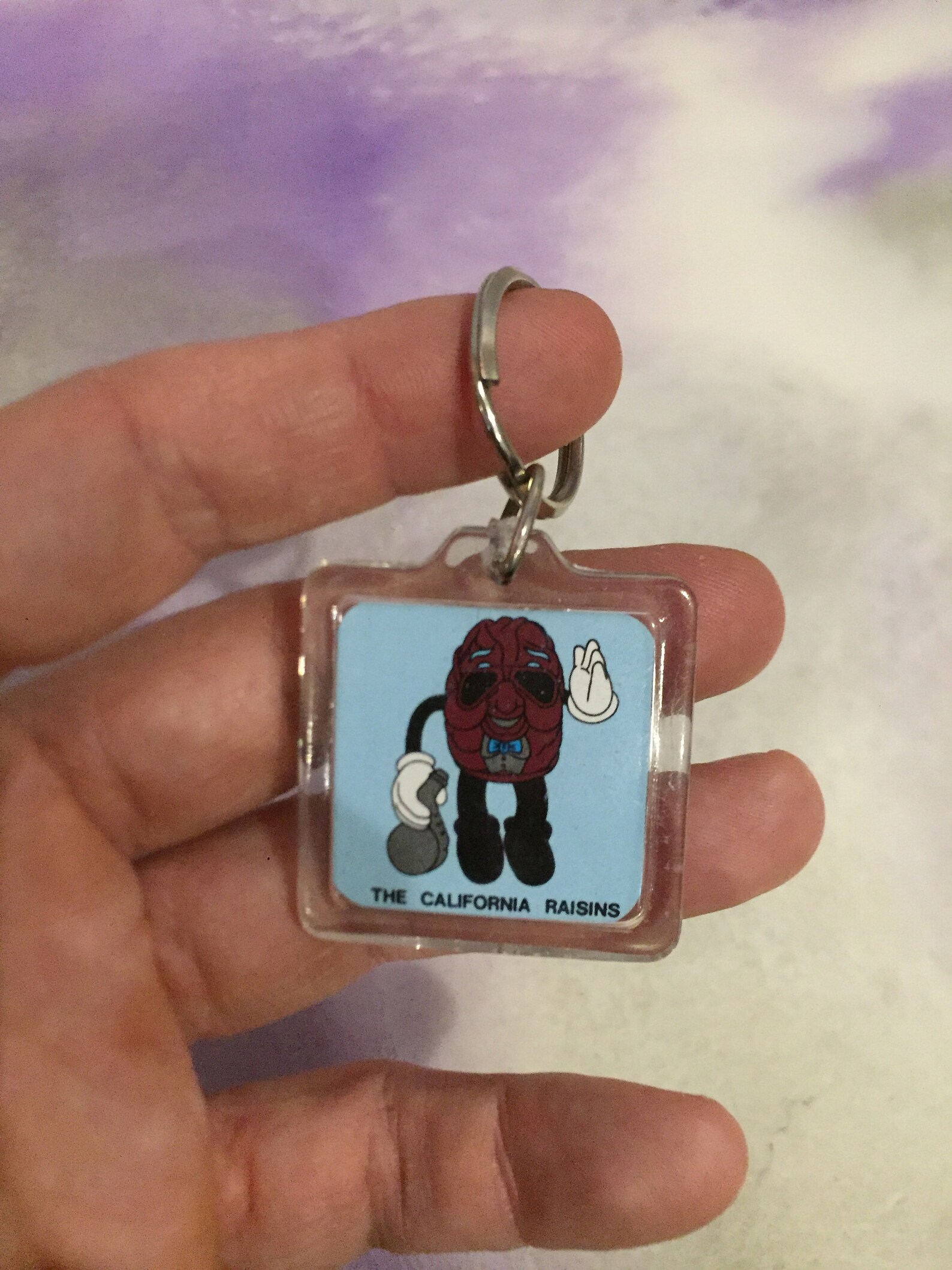 Llavero de California Raisin de Vintage 1980 Super Cool Etsy España