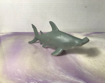 ヴィンテージ 中国製 ハンマーヘッドシャーク - PVC プラスチック サメ