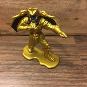 Vintage Rare Mighty Morphin Power Ranger - GOLDAR Cake Topper Figure Saban Entertainment -  Power Ranger Figure