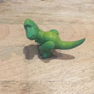 Vintage Disney Pixar Toy Story - PVC Figure - REX Dinosaur - Rare Vintage Toy Story Cake Topper Figure 90&#39;s