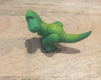 Vintage Disney Pixar Toy Story - Figurka z PVC - REX Dinosaur - Rzadka figurka na tort Toy Story z lat 90.