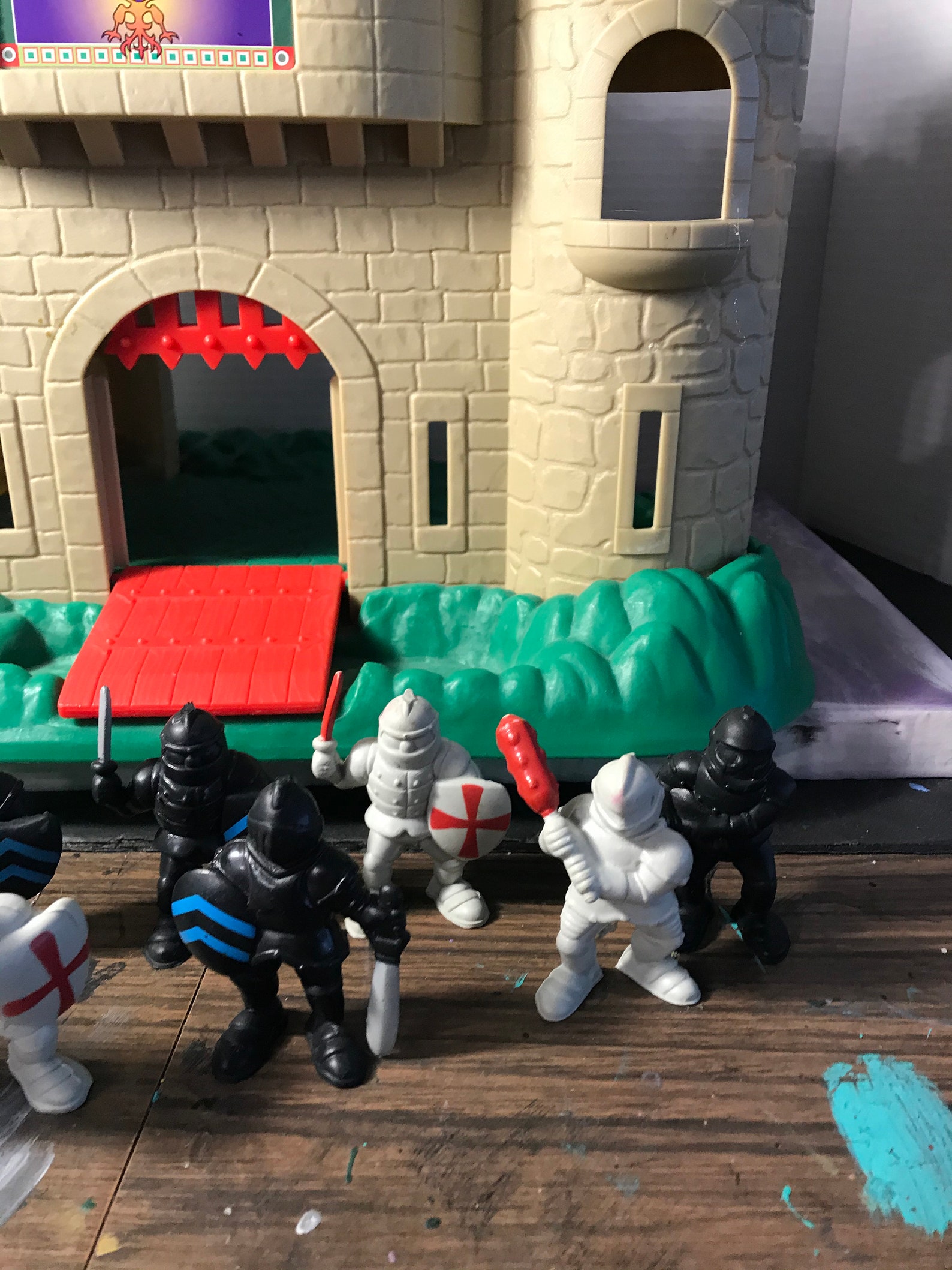redbox pirate ship and castle playset