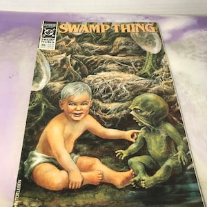 Vintage DC Comics Swamp Thing #95 -  Rare  Vintage 90&#39;s  DC Comic Book