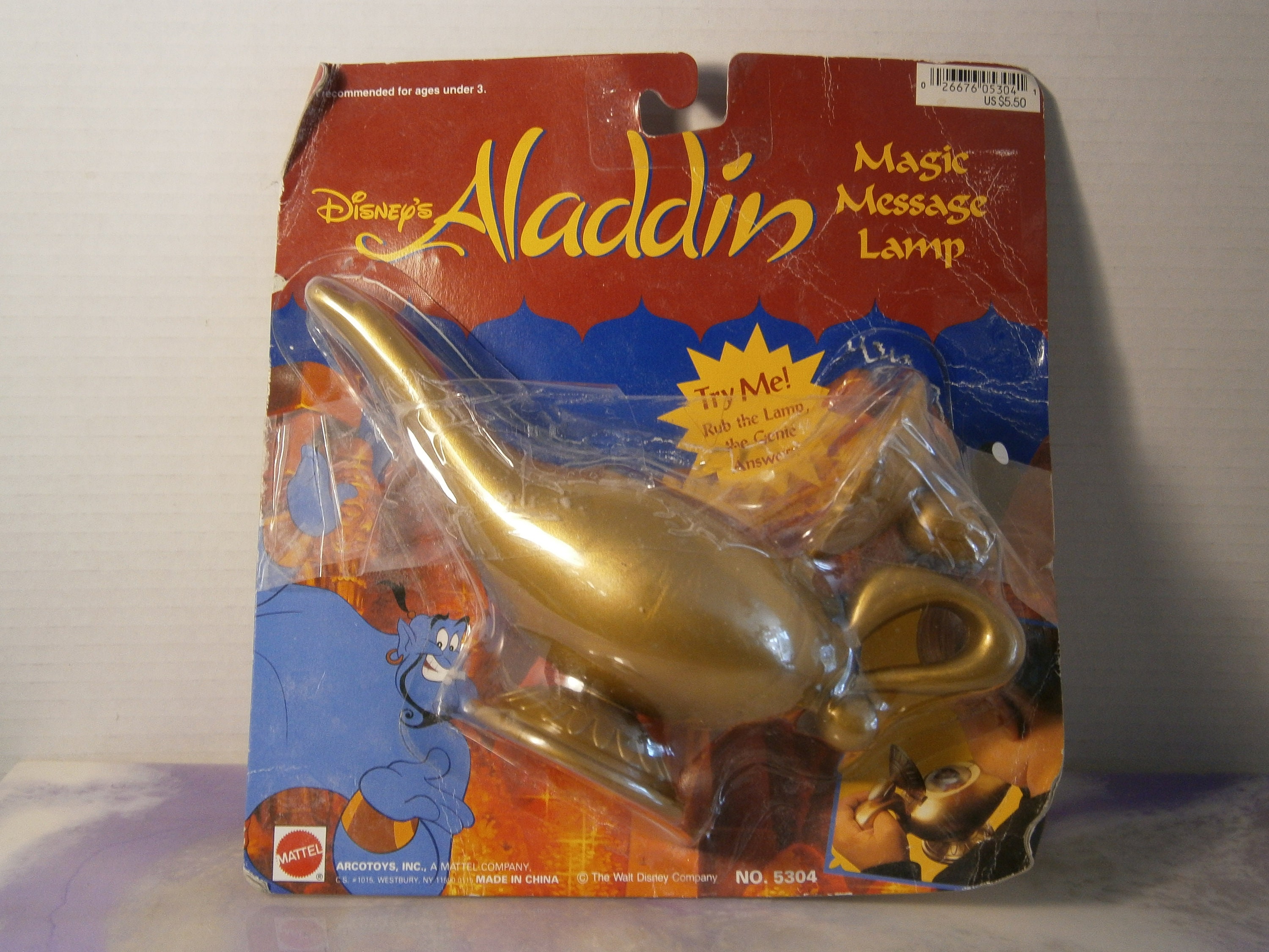 Disney aladdin sales genie lamp toy