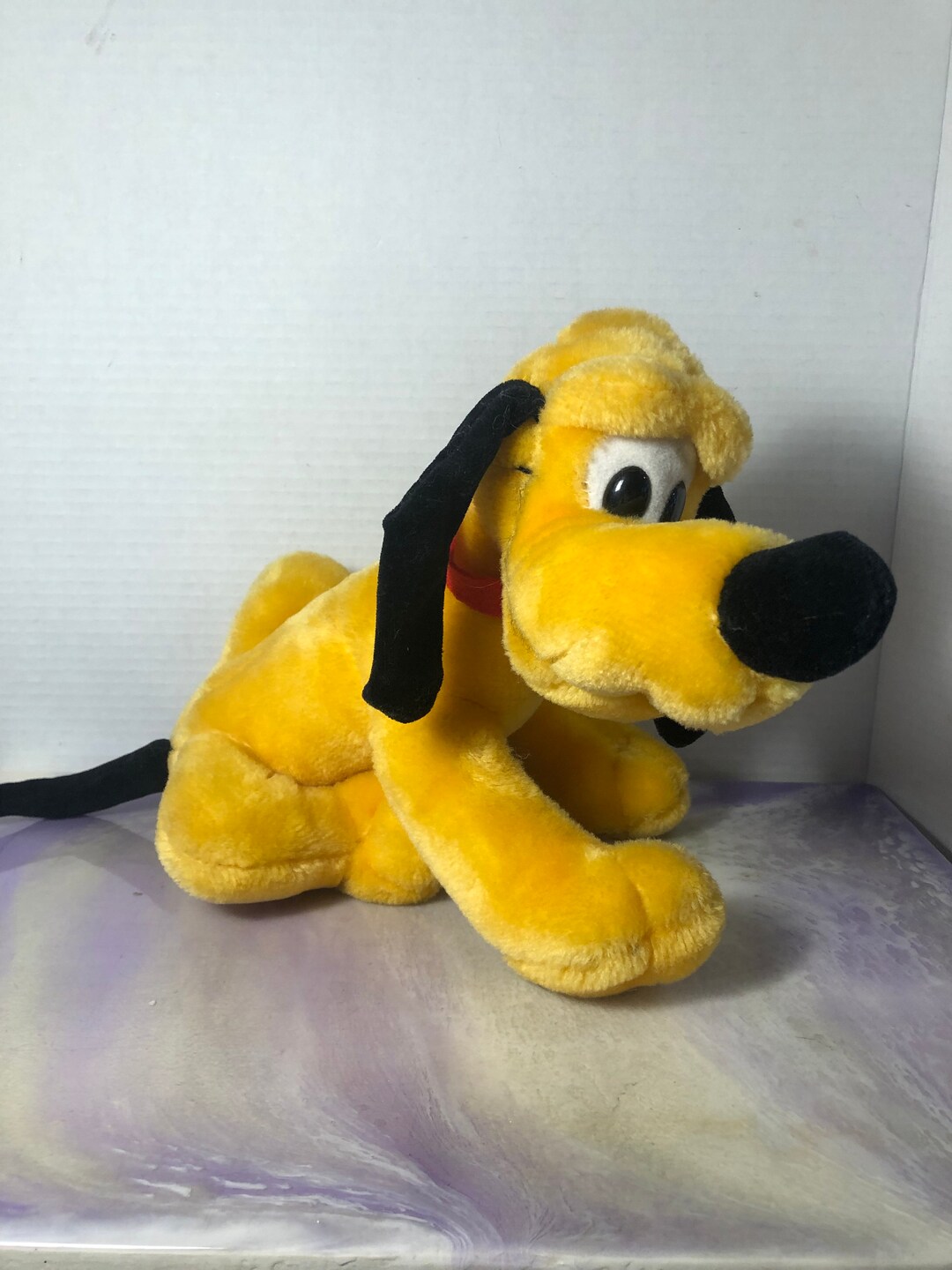 Vintage Disney Plush Pluto Rare Vintage Disney Toy Plush Figure 90's ...