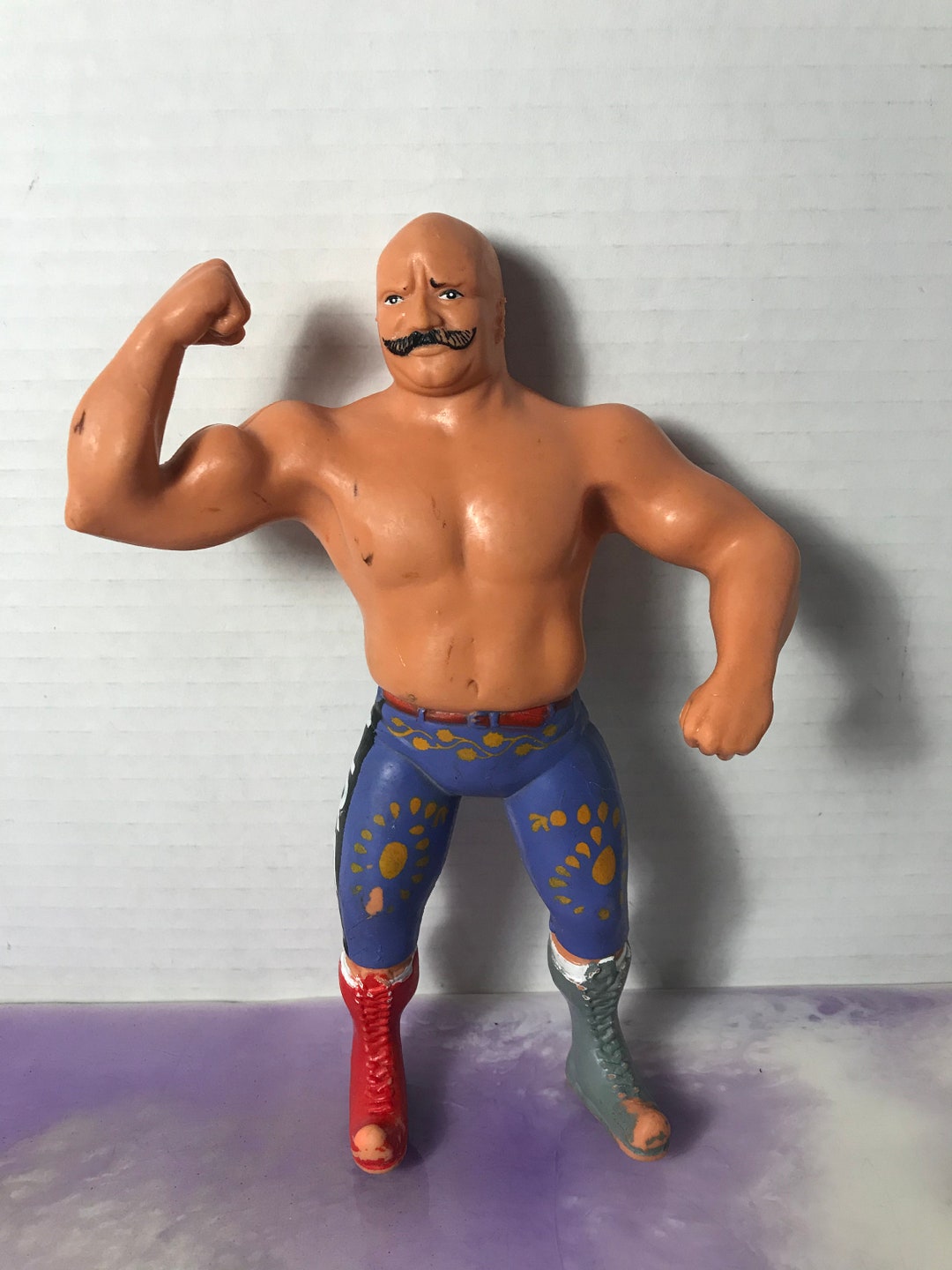 Vintage Iron Sheik WWF LJN Titan Sports 1980's Rubber Etsy