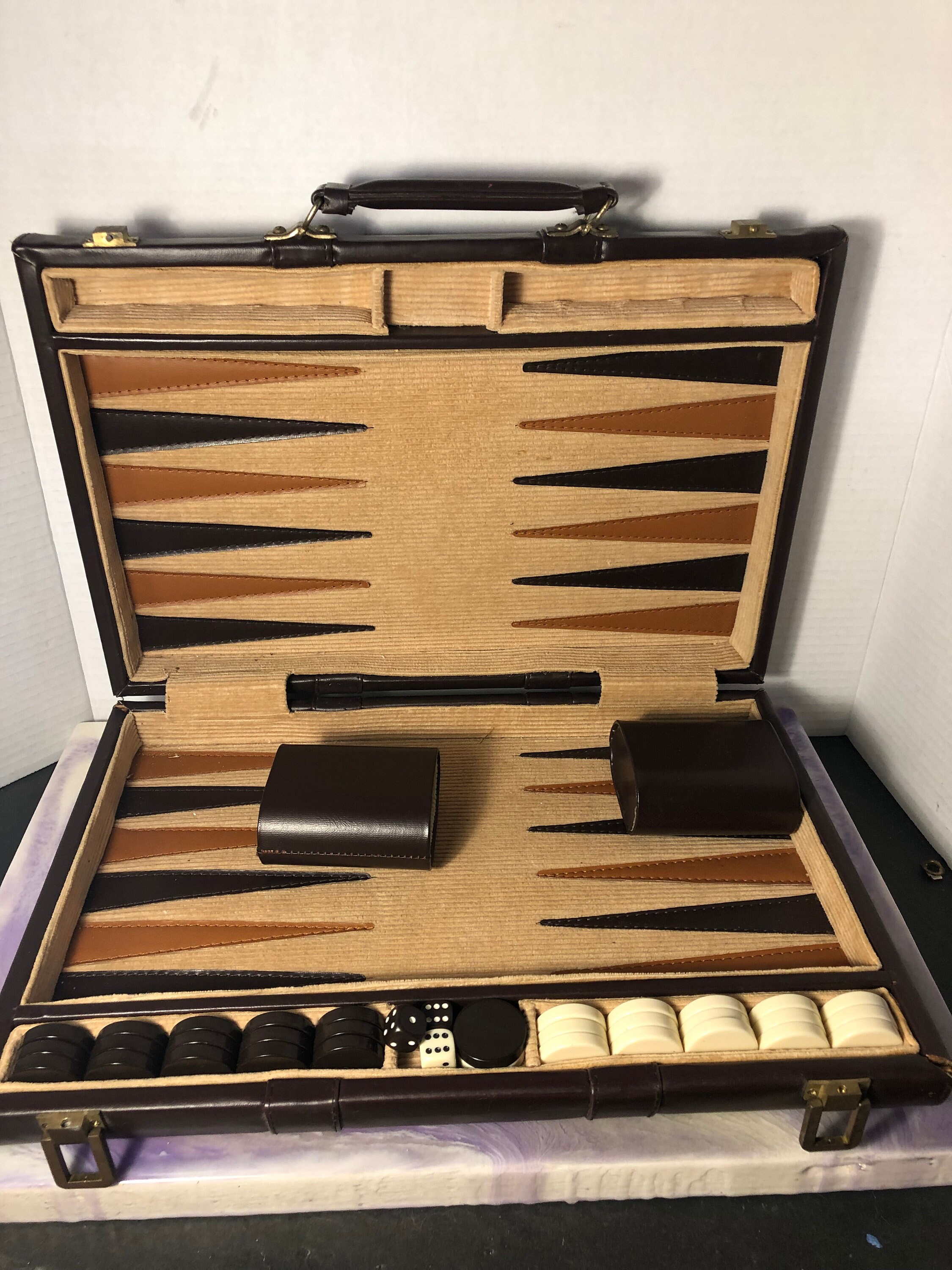 Gucci Backgammon Set, 1980s Italy