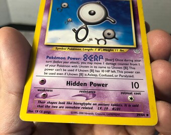 unown pokemon card value 1995 Pokemon - Unown [O] (69) - Neo Discovery: Buy Online at Best Price in UAE main image 0
