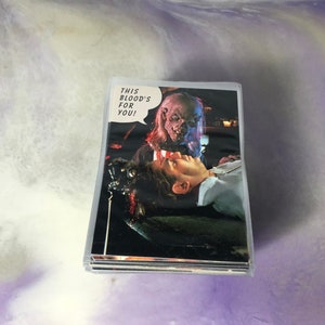 Vintage 1990s TALES van de CRYPT Trading Card Lot - Awesome Pile of Trading Cards - Cool 90's Nostalgia