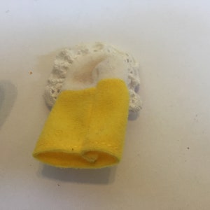 Vintage Finger Puppet! Felt Finger Puppet Baby With Bonnet- Rare ...