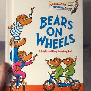 Vintage Berenstain Bären - Bären auf Rädern Buch - Kinder Hardcover Buch - Vintage Buch