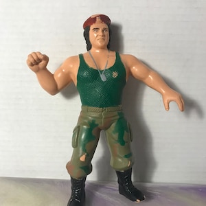 Vintage Corporal Kirchner WWF LJN Titan Sports 1980&#39;s Rubber Wrestler Action Figure! Wrestling Superstars